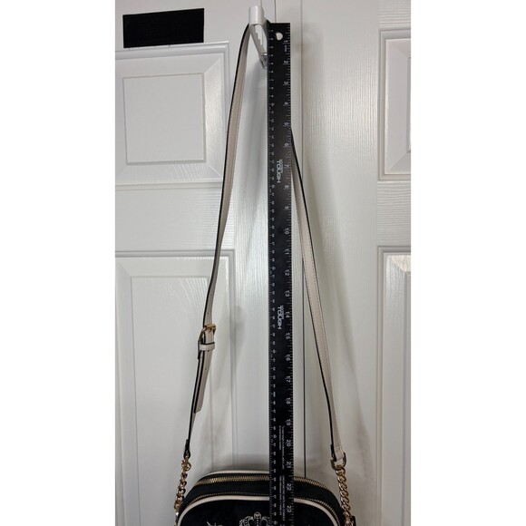 Scottie Dogs Camera Xbody Juicy Couture Crossbody Purse. Black and White - Picture 16 of 16